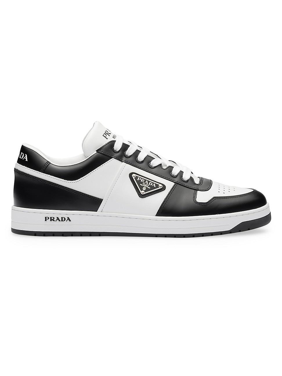 Mens Downtown Leather Sneakers Product Image