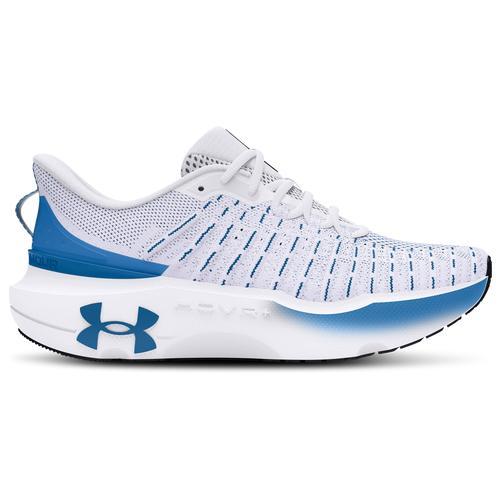 Under Armour Mens Under Armour Infinite Elite - Mens Running Shoes Halo Gray/Halo Gray/Hydro Teal Product Image