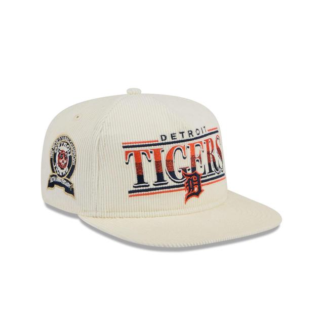 Detroit Tigers Throwback Corduroy Golfer Hat Male Product Image