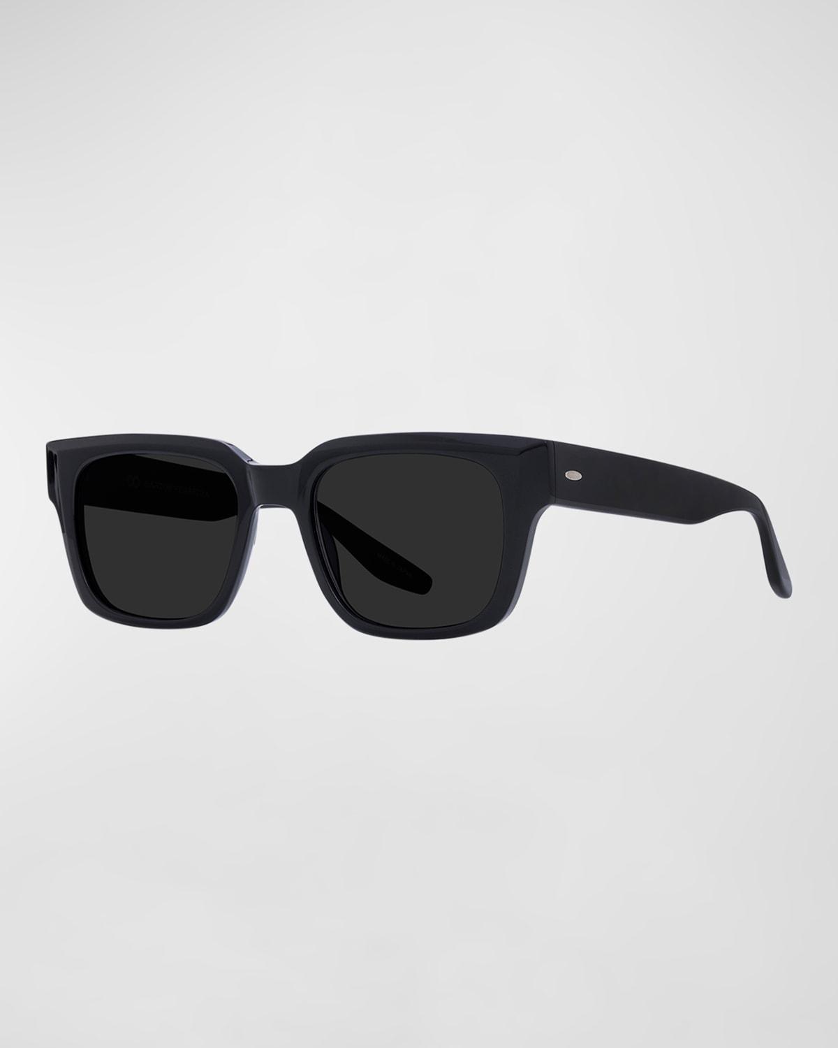 Mens Zander Plastic Rectangle Sunglasses Product Image