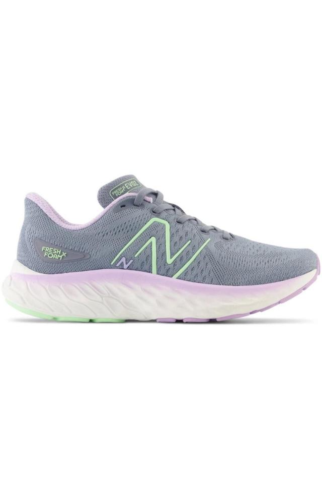 Women's New Balance Fresh Foam X EVOZ v3 in Gray Green Female Product Image