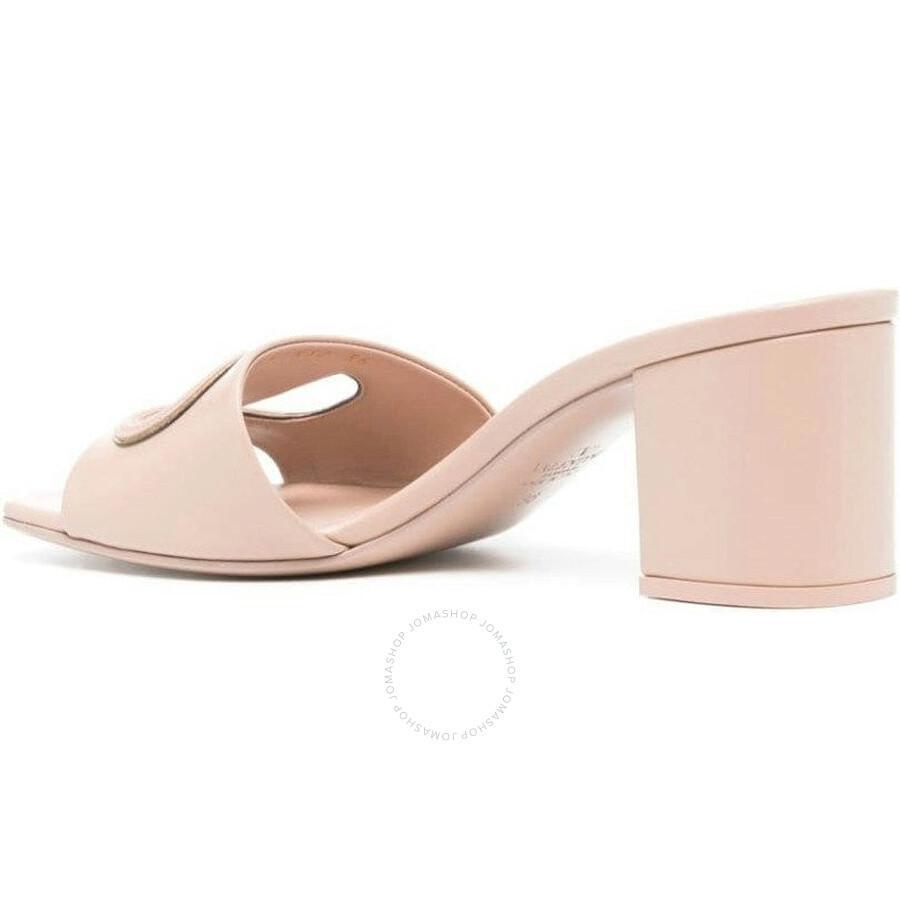 Cut-out Vlogo Sandals In Yellow/pink Product Image