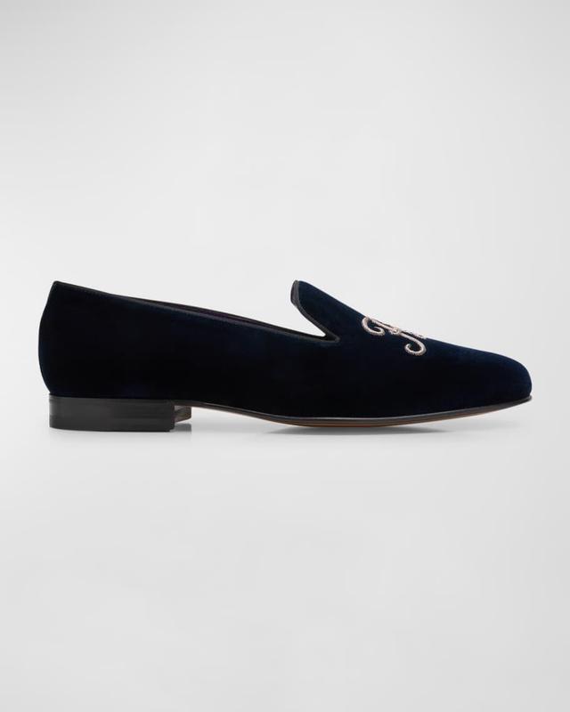 Men's Alonzo RL Velvet Loafers Product Image