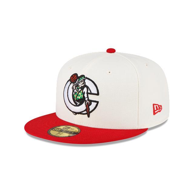 Boston Celtics X Concepts X Jayson Tatum Chrome Red 59FIFTY Fitted Hat Male Product Image