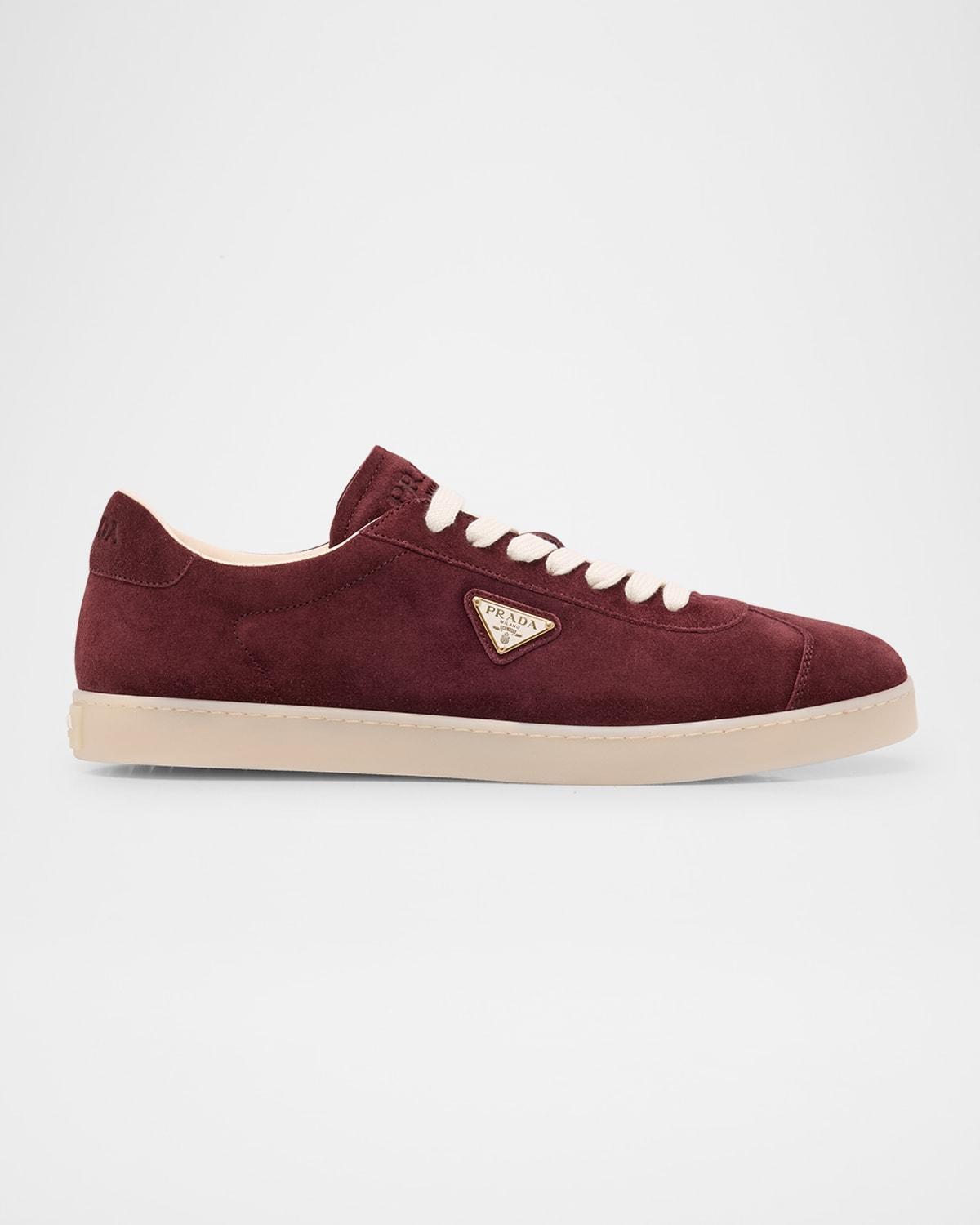 Mens Lane Suede T-Toe Low-Top Sneakers Product Image