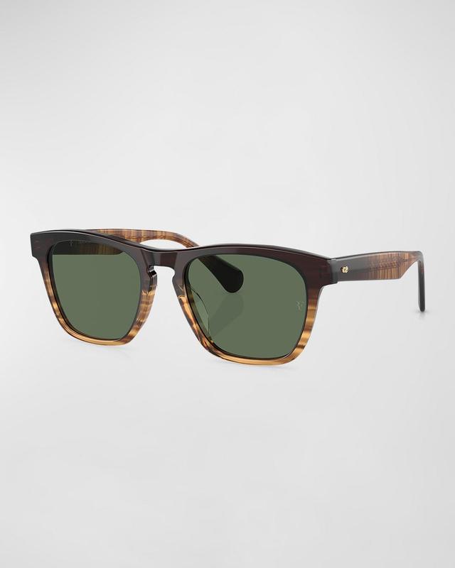 Men's R-3 Polarized Acetate Square Sunglasses Product Image