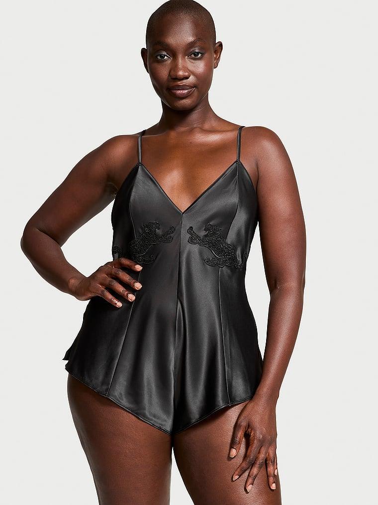 Jaguar Satin Romper Product Image