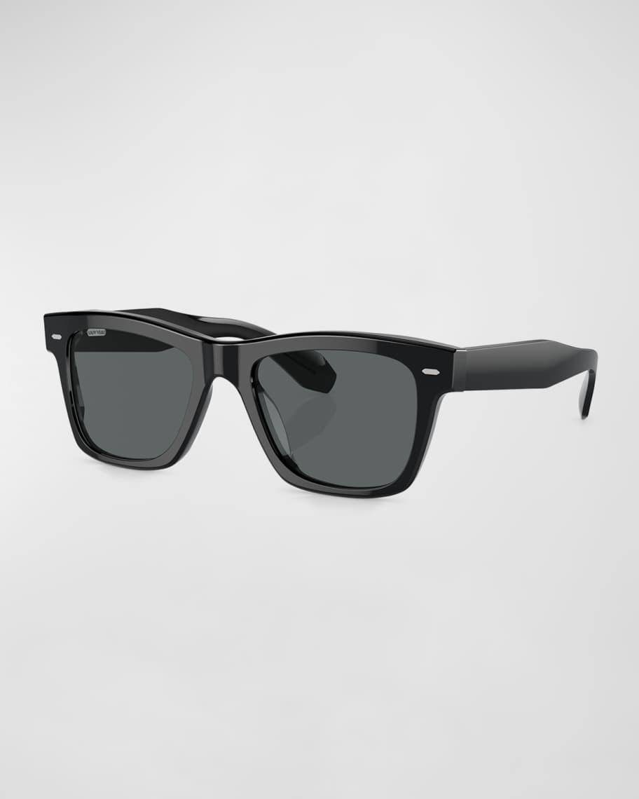 Men's N.04 Sun Acetate Rectangle Sunglasses Product Image