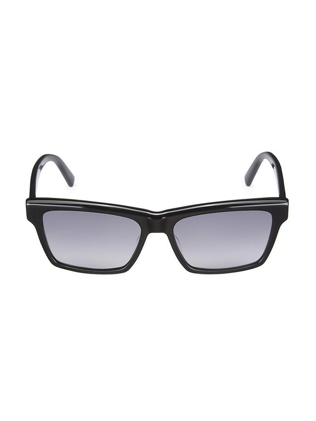 Womens 50MM Rectangular Sunglasses Product Image