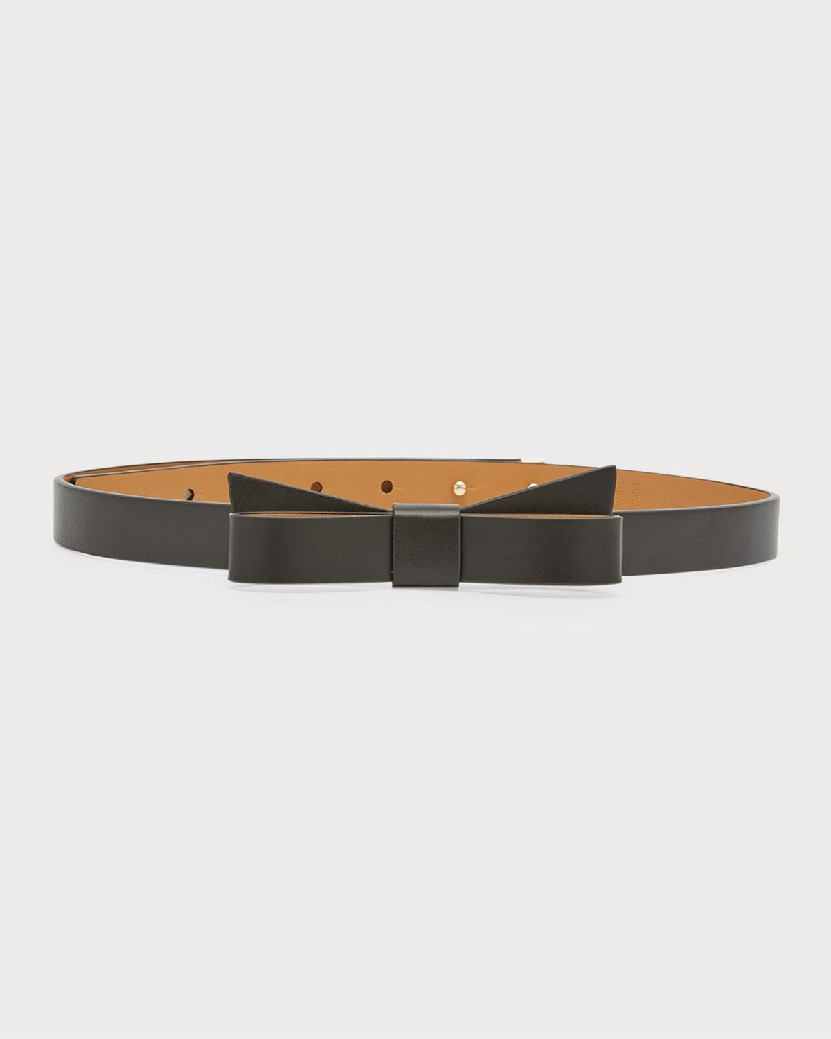 kate spade new york .75 Leather Bow Belt Product Image