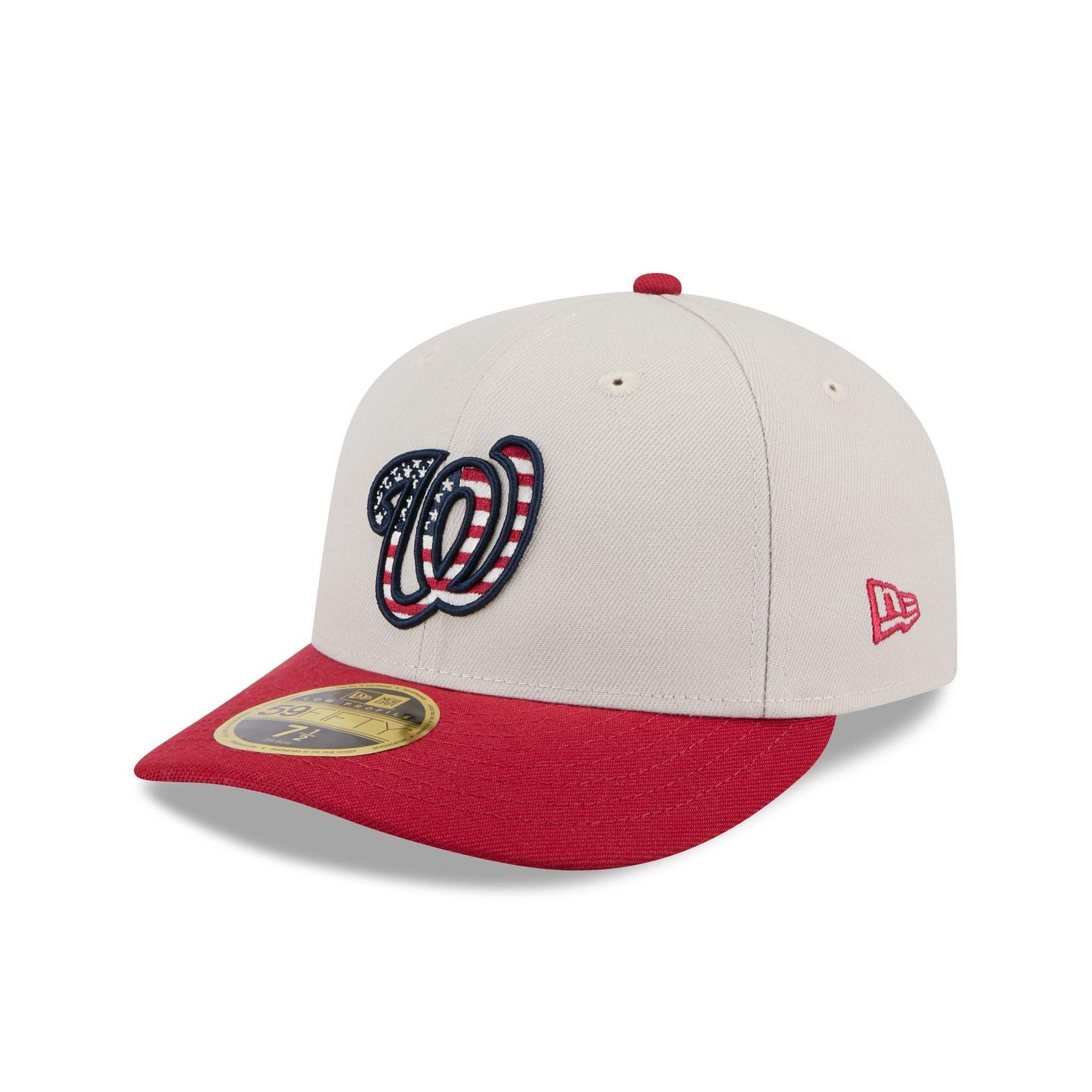 Washington Nationals Independence Day 2024 Low Profile 59FIFTY Fitted Hat Male Product Image