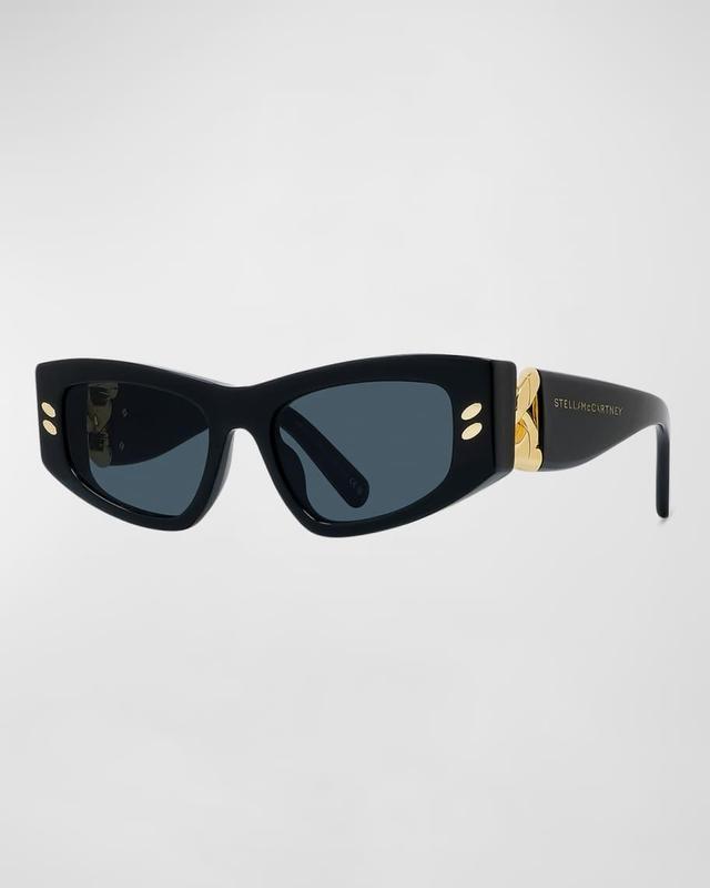 Chain Acetate Cat-Eye Sunglasses Product Image