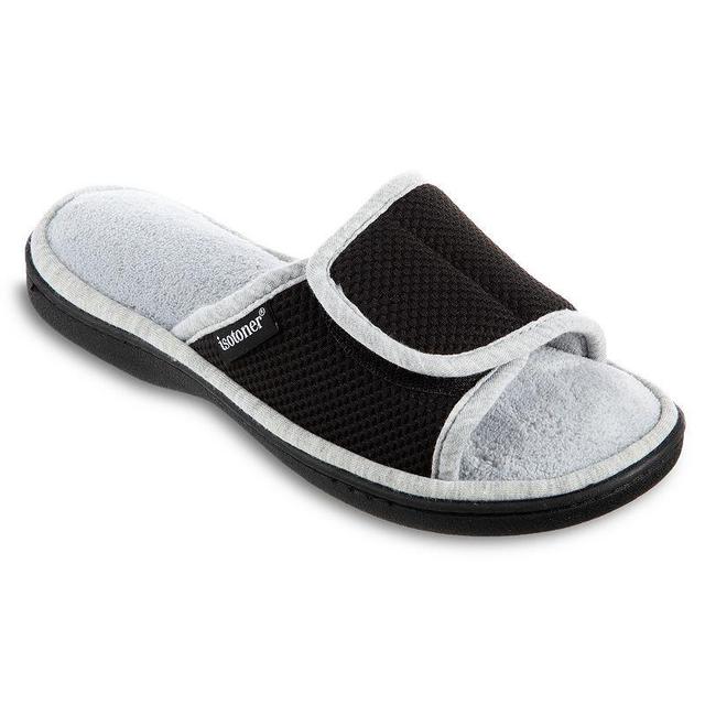 Womens isotoner Sport Adjustable Slide Slippers Product Image