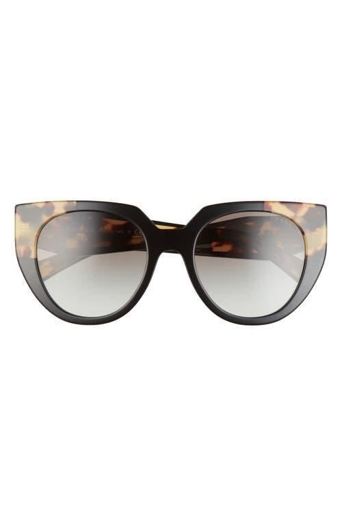 Prada Womens 14wsf 53mm Solid Cat Eye Sunglasses Product Image