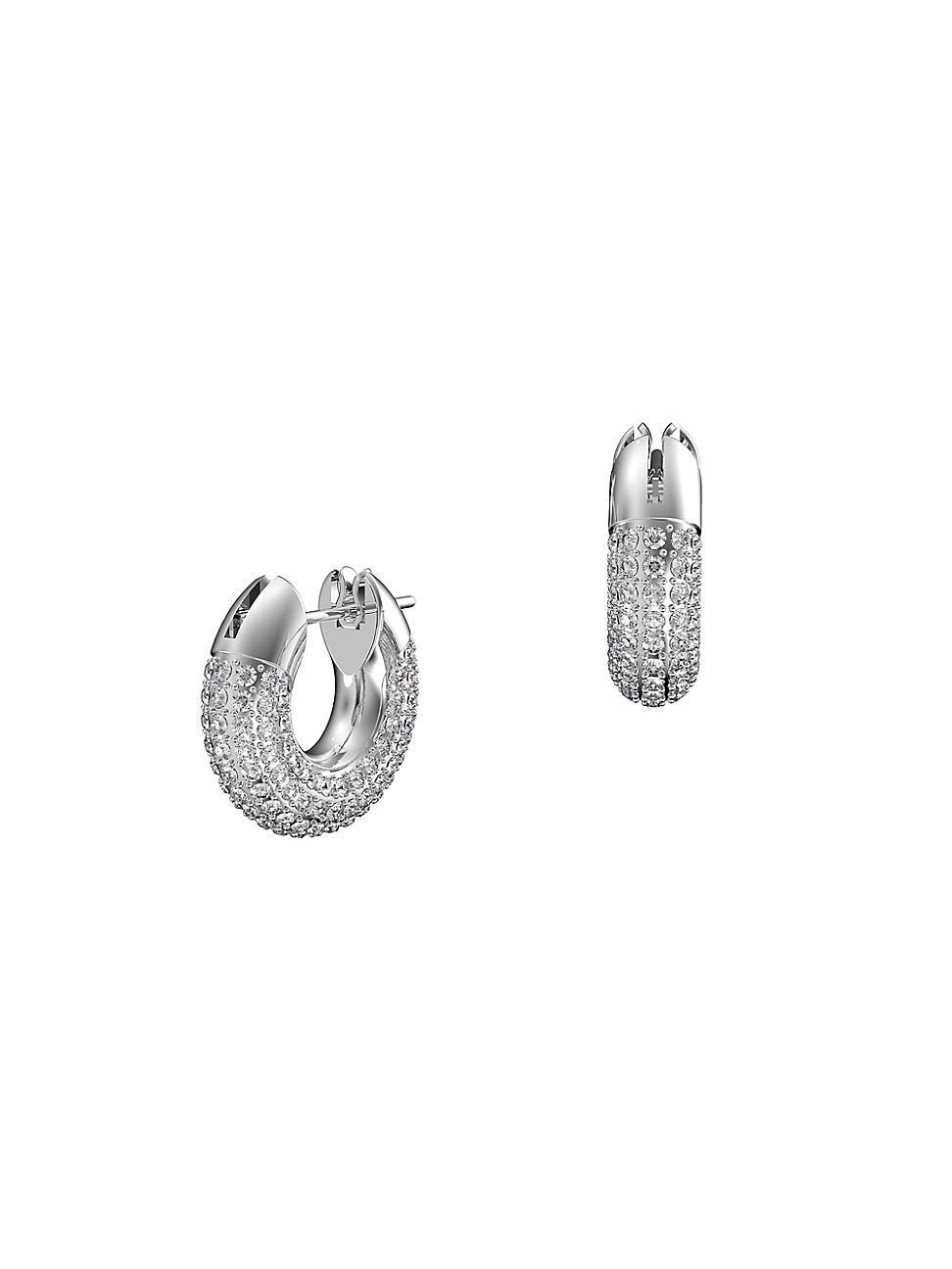 Swarovski Dextera Pav Hoop Earrings Product Image