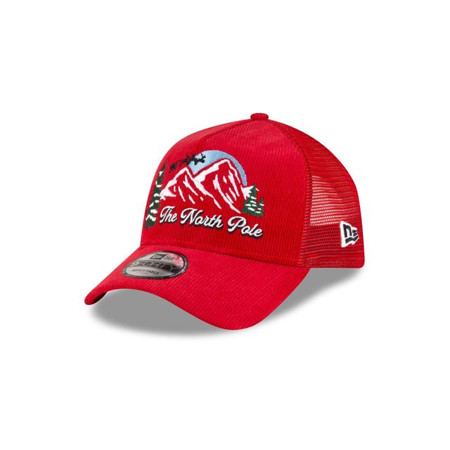 New Era Cap Seasonal Staples North Pole 9FORTY A-Frame Trucker Hat Male Product Image