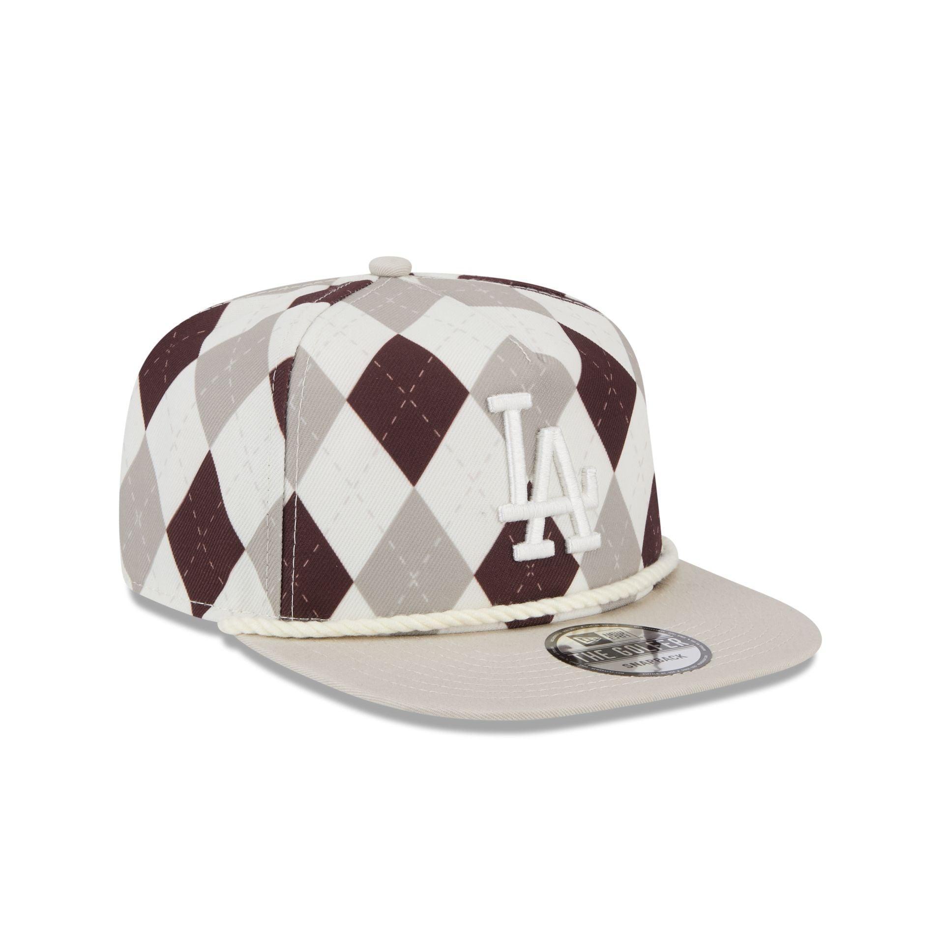 Los Angeles Dodgers Argyle Golfer Hat Male Product Image