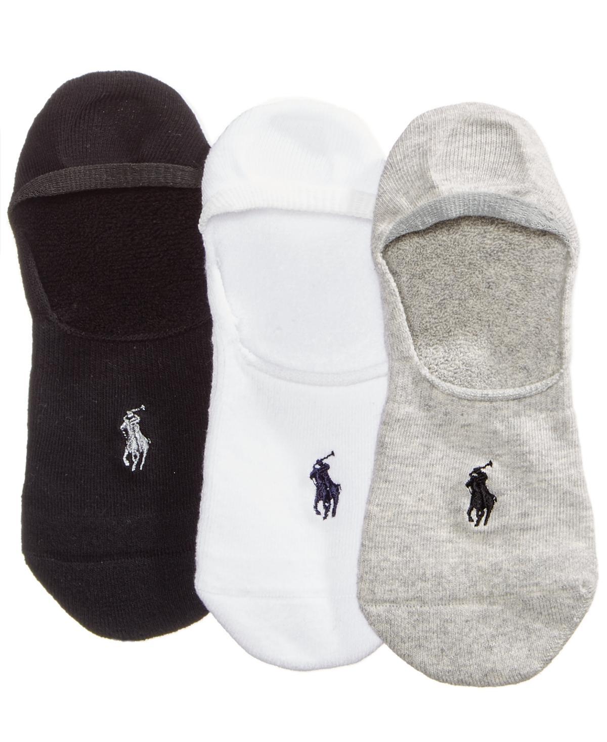 Polo Ralph Lauren Mens 3-Pk. Sneaker Liner Socks Product Image