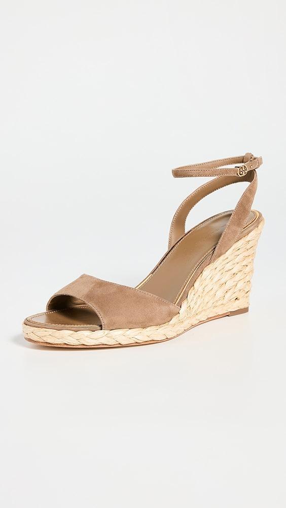 Tory Burch Raffia Wedge Sandals 80mm | Shopbop Product Image