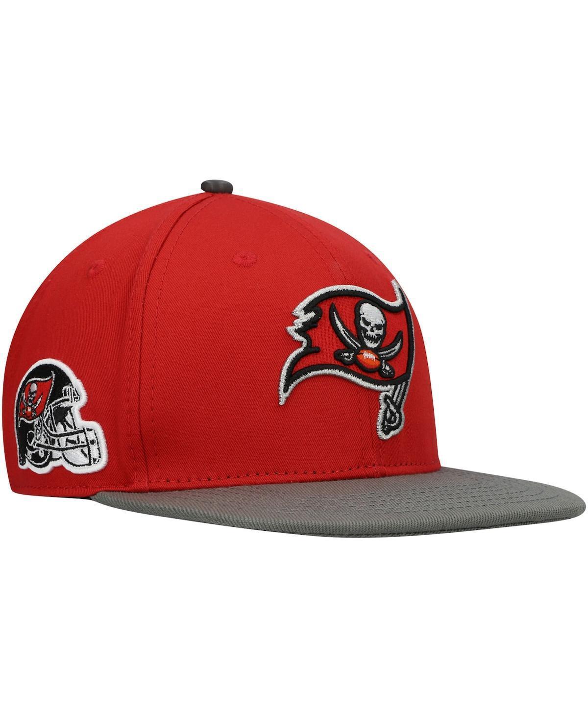 Mens Pro Standard Red Tampa Bay Buccaneers 2Tone Snapback Hat - Red Product Image