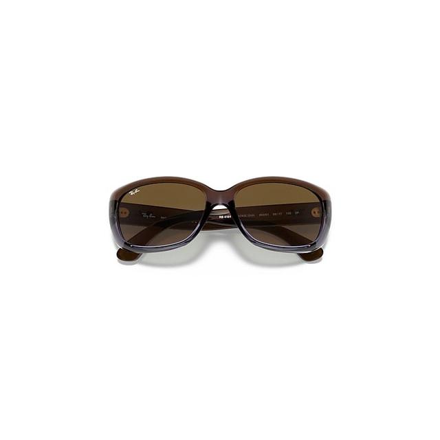 Ray-Ban Jackie Ohh Sunglasses Frame Brown Lenses Polarized Product Image