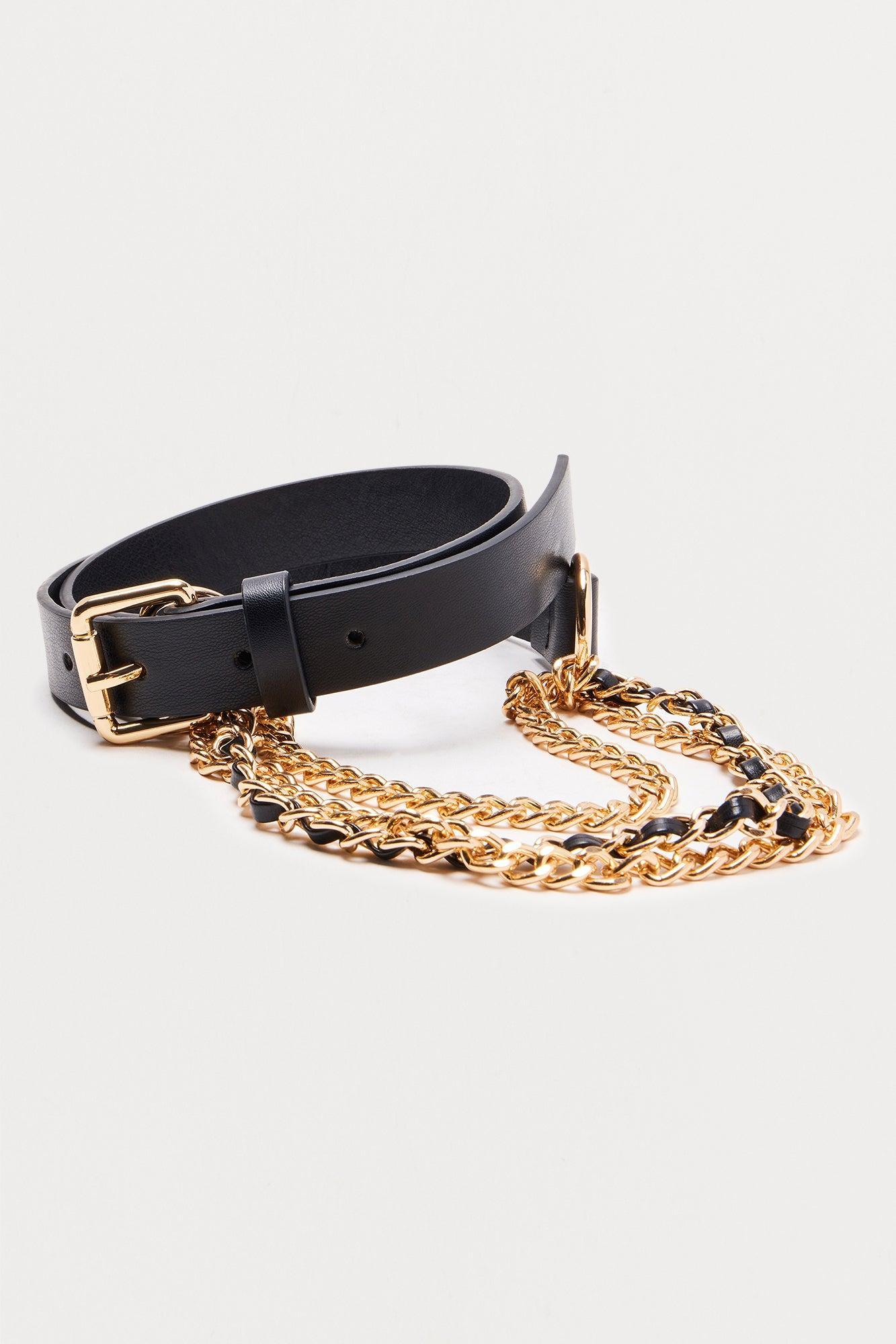 Chaining Attitudes Chain Belt - Gold/combo Product Image