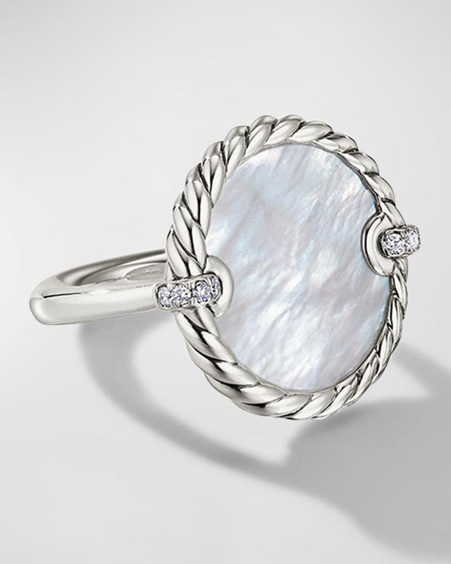 Womens DY Elements Ring With Pav Diamonds Product Image