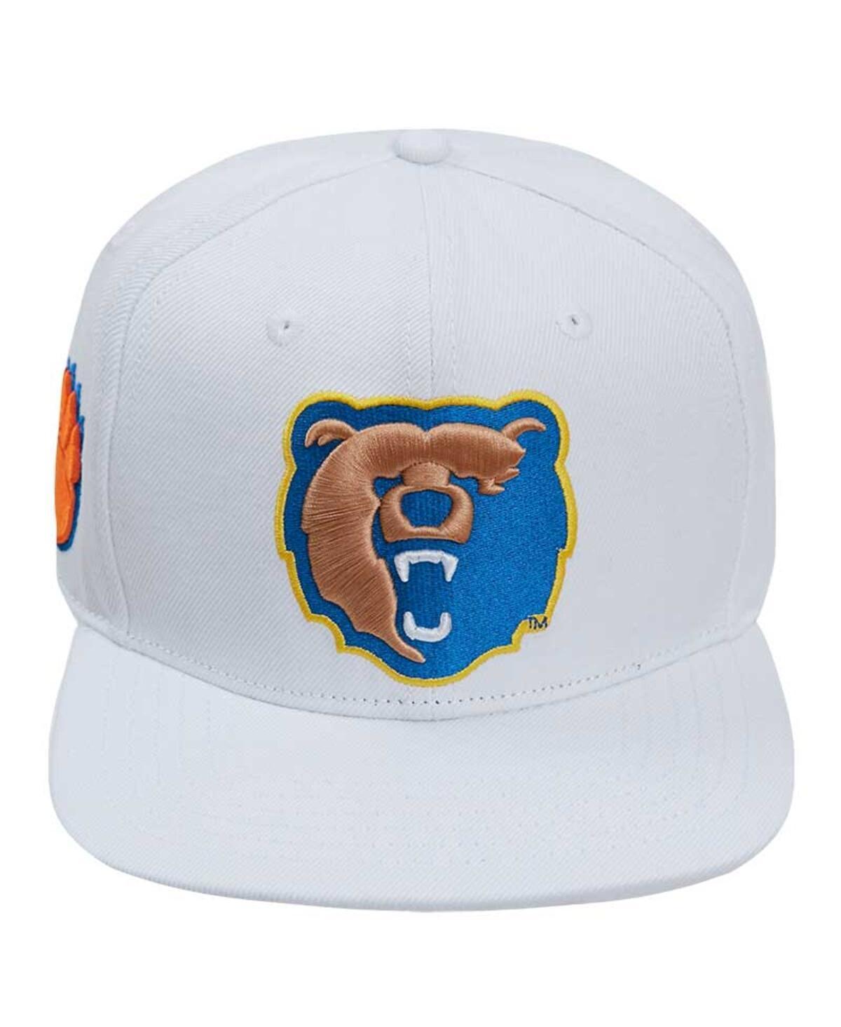 Mens Pro Standard White Morgan State Bears Mascot Evergreen Wool Snapback Hat Product Image