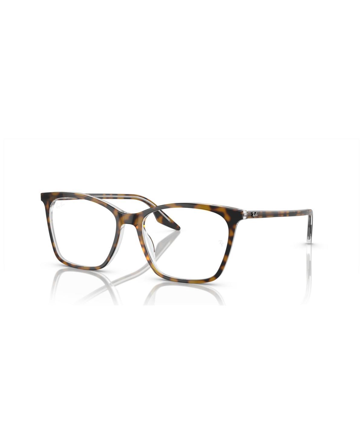 Ray-Ban Womens Eyeglasses, RB5422 - Havana On Transparent Product Image