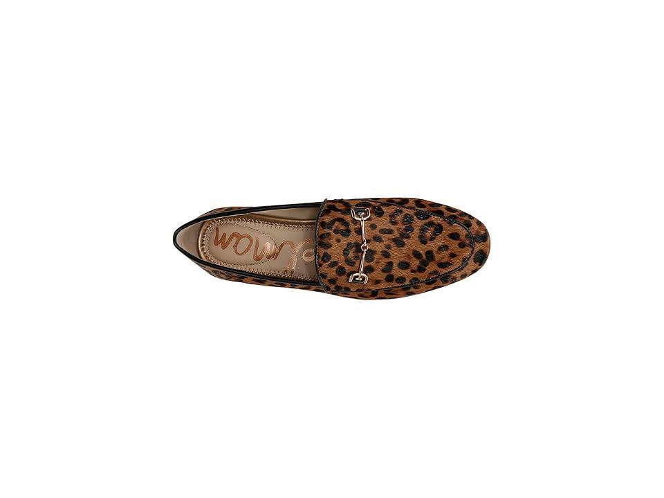 Womens Loraine Leopard Leather Loafers Product Image