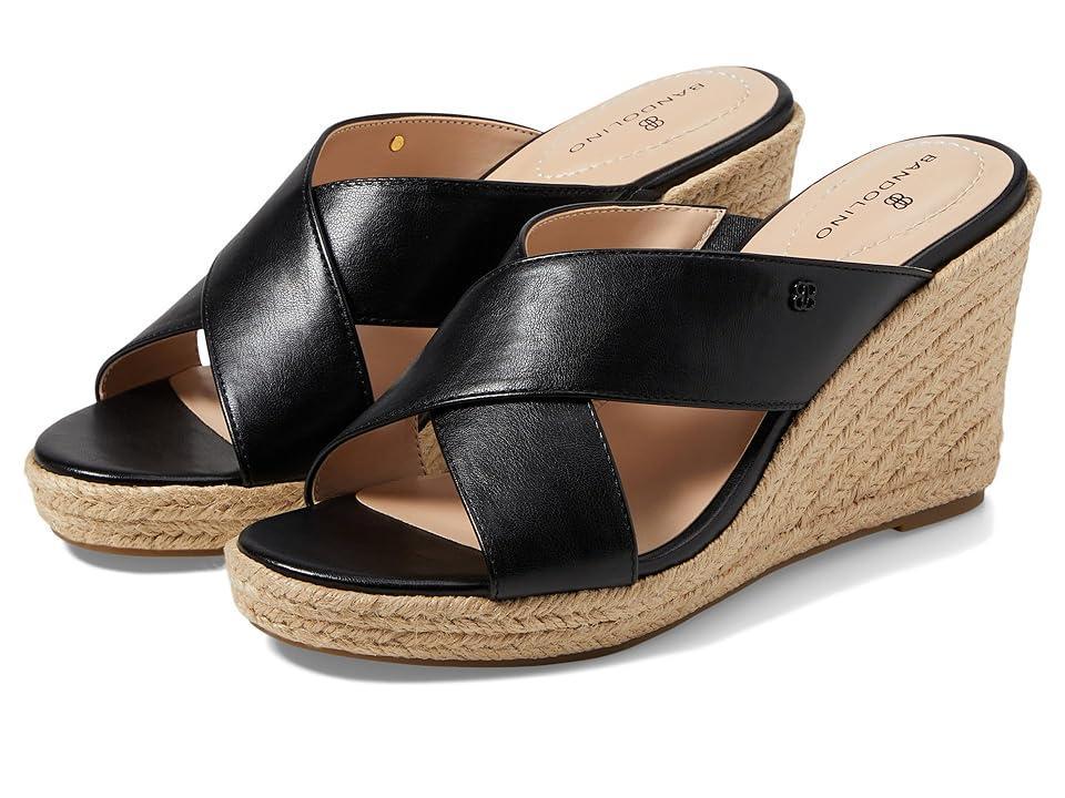 Bandolino Womens Kammie Espadrille Cross Strap Wedge Sandals Product Image