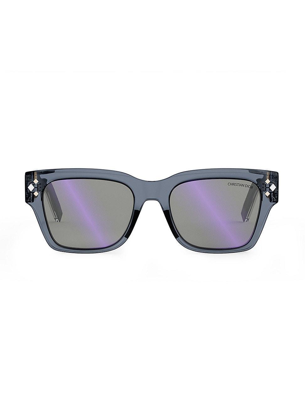 Mens DiorB23 57MM Square Sunglasses Product Image