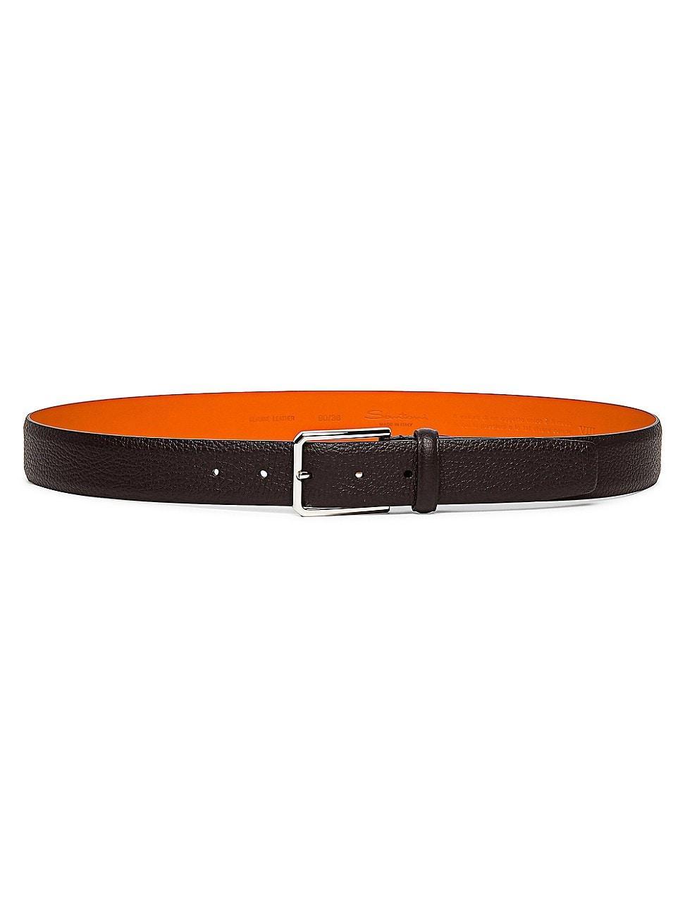 Mens Adjustable Leather Belt Product Image