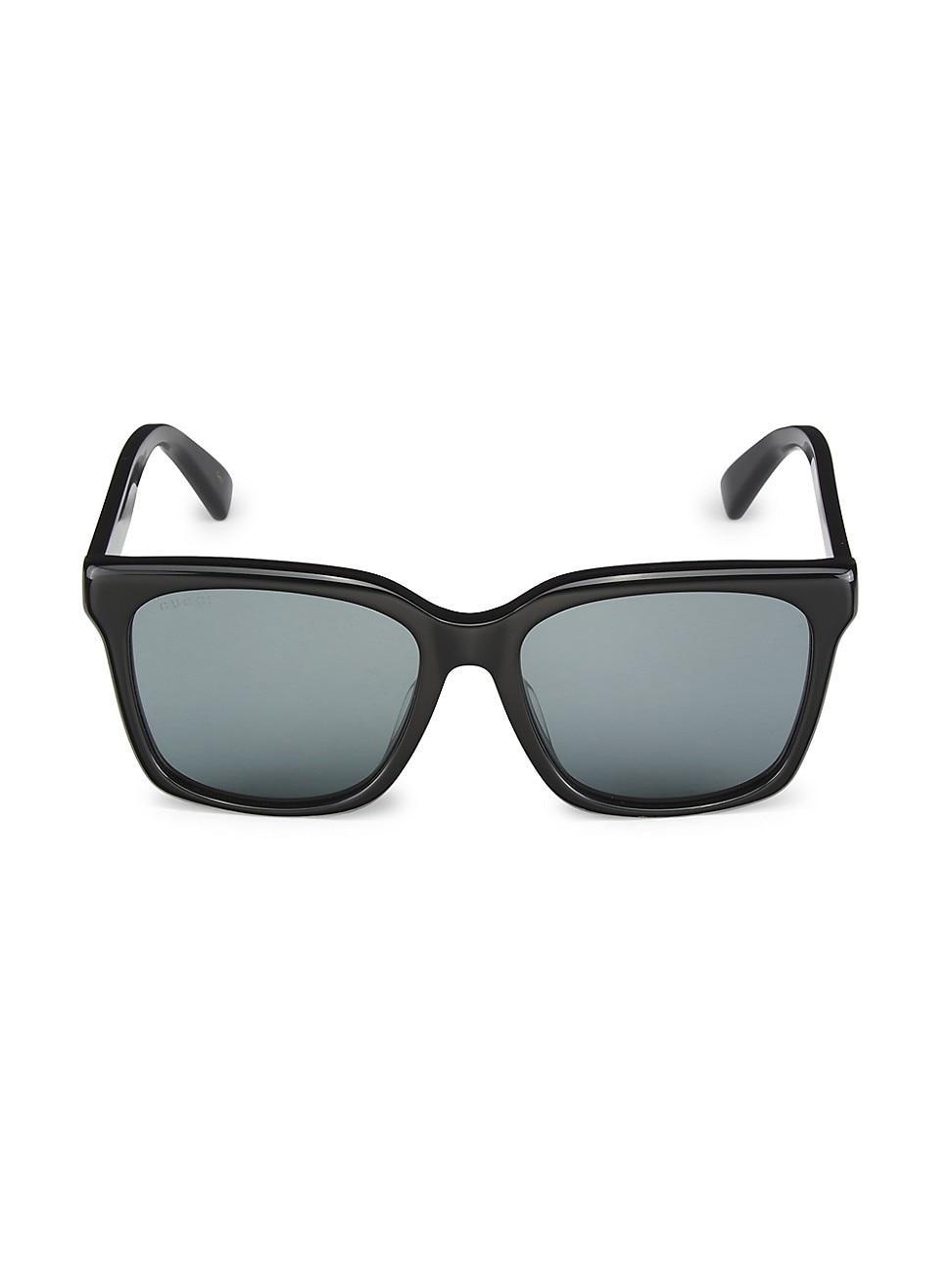 Mens Gucci Symbols 56MM Square Sunglasses Product Image