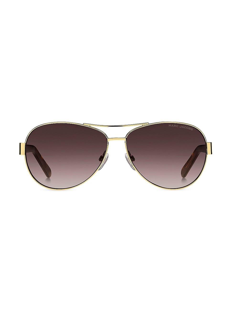 Marc Jacobs 60mm Aviator Sunglasses Product Image