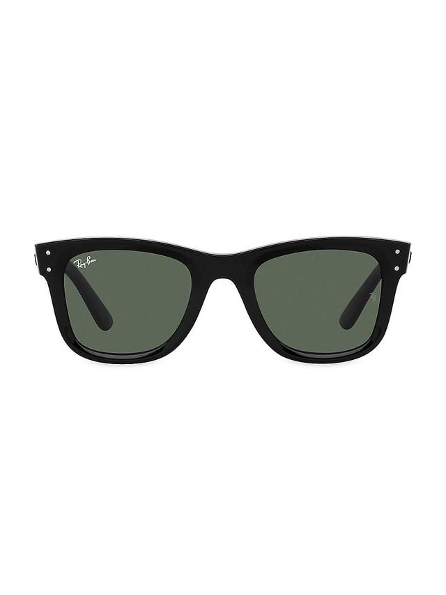 Mens RBR0502S Reverse 52MM Wayfarer Sunglasses Product Image