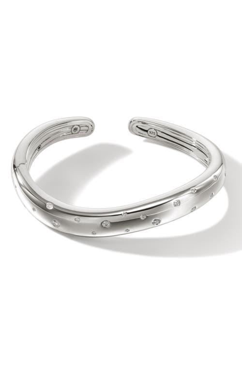 John Hardy Surf Kick Pav Diamond Cuff Bracelet Product Image