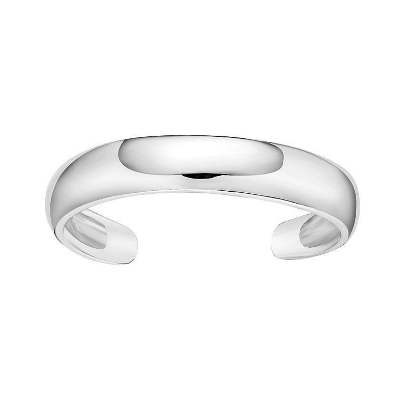 Lila Moon 10k Gold Adjustable Toe Ring, Womens, White Product Image