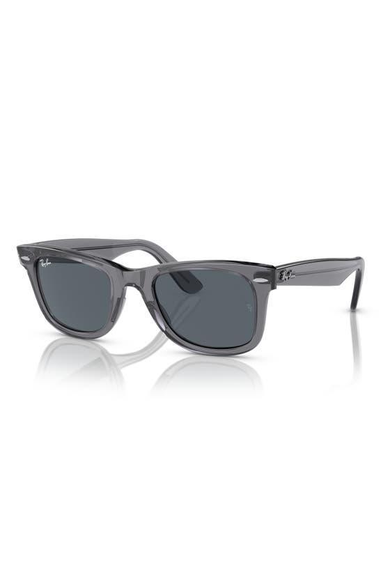 RAY BAN Classic 50mm Wayfarer Sunglasses In Gray/gray Solid Product Image