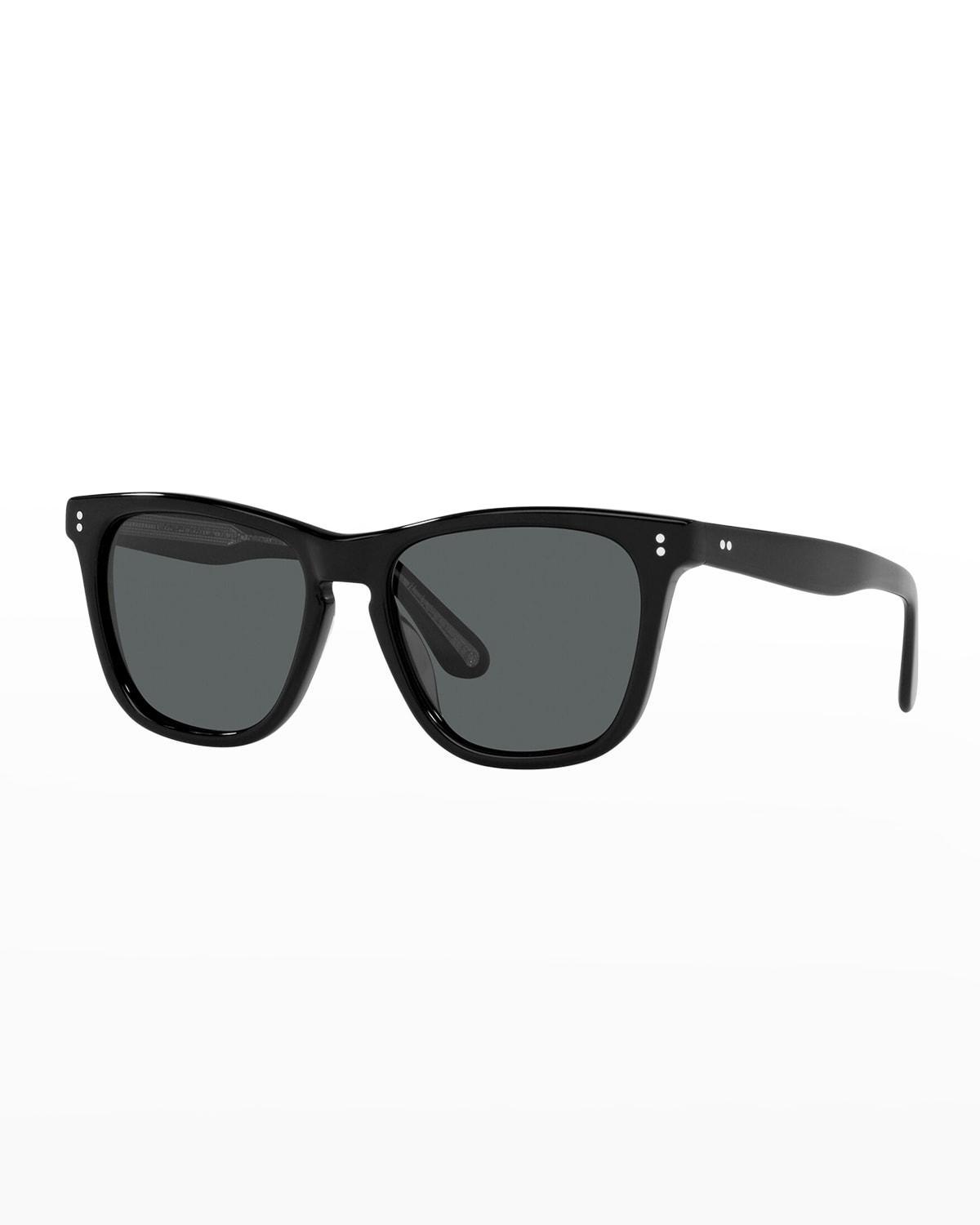 Oliver Peoples Lynes 55mm Polarized Pillow Sunglasses Product Image