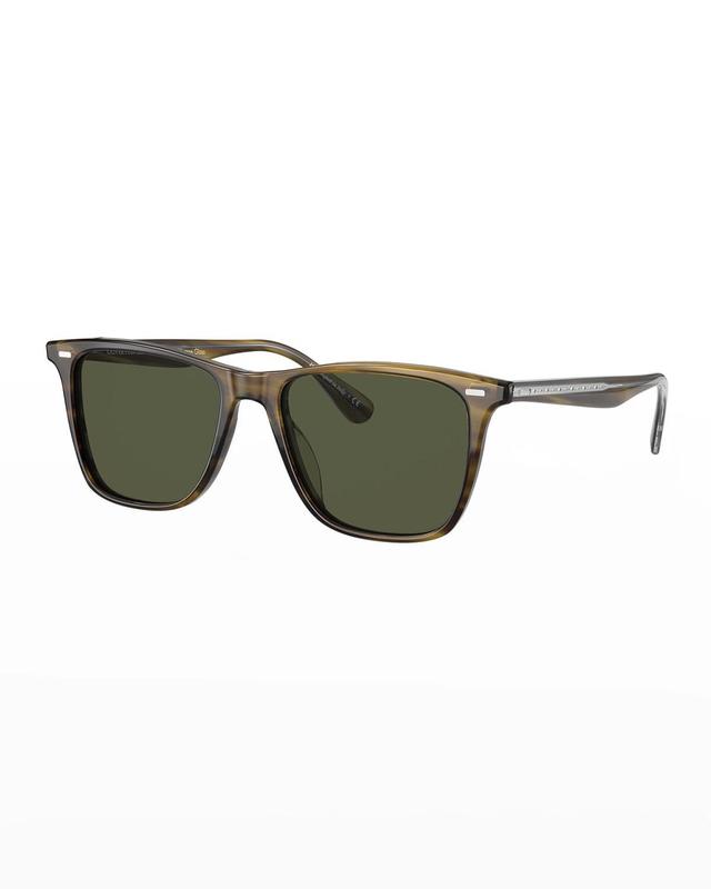 Mens Ollis Square Acetate Sunglasses Product Image