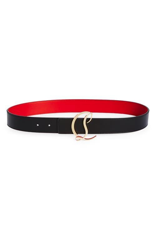 Christian Louboutin Logo Buckle Leather Belt Product Image