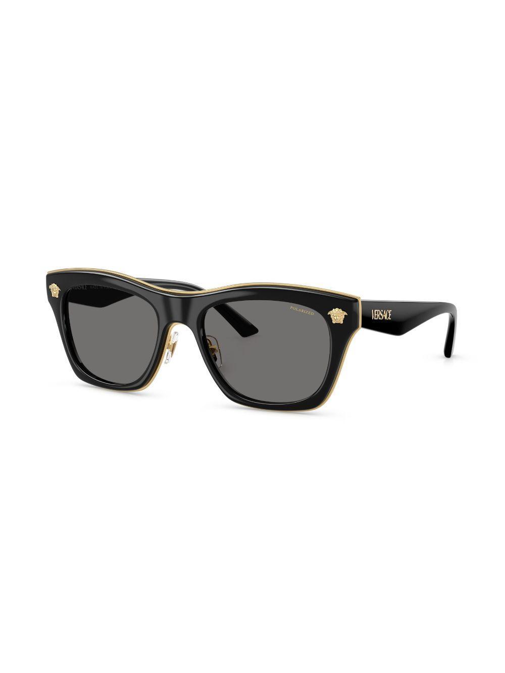 VERSACE Man Sunglasses Ve2272 In Dark Grey Polar Product Image