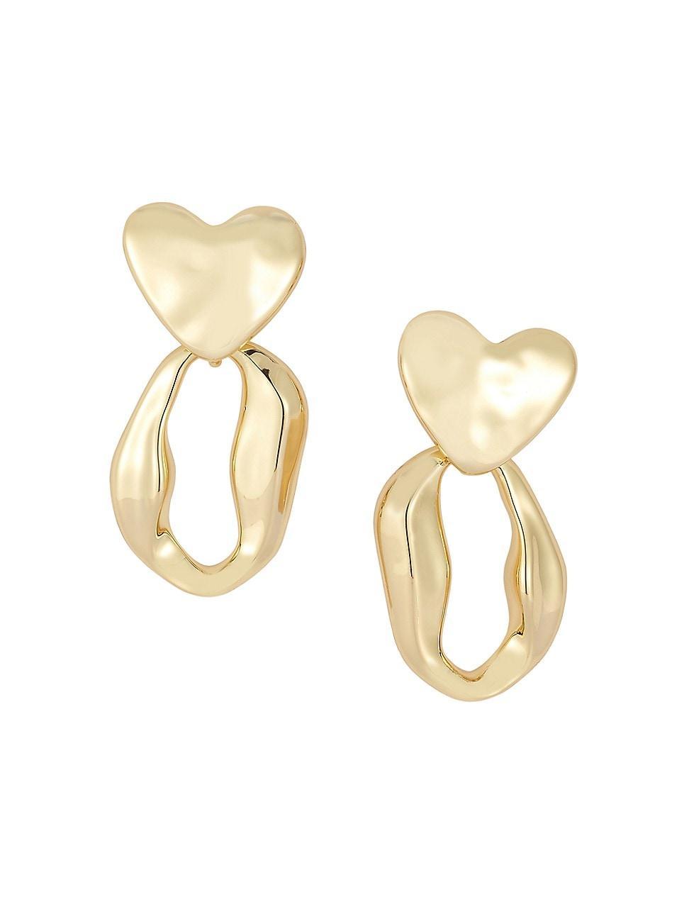 Womens Cordelia 14K-Gold-Plated Drop Earrings Product Image