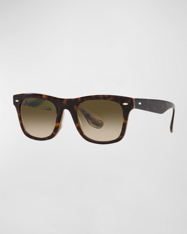 Mens Mister Brunello Acetate Square Sunglasses Product Image