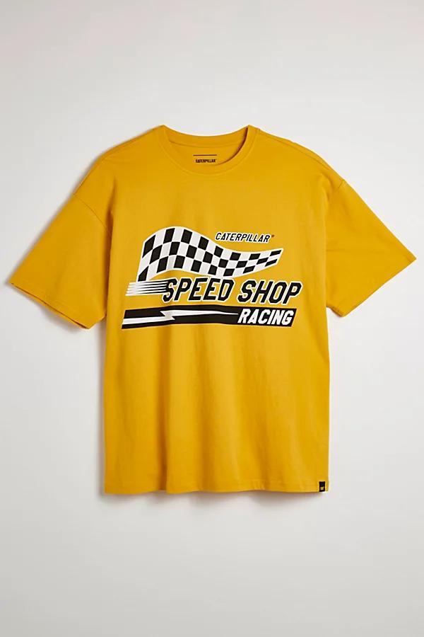 CAT. CAT Speed Shop Graphic Tee Mens at Urban Outfitters Product Image