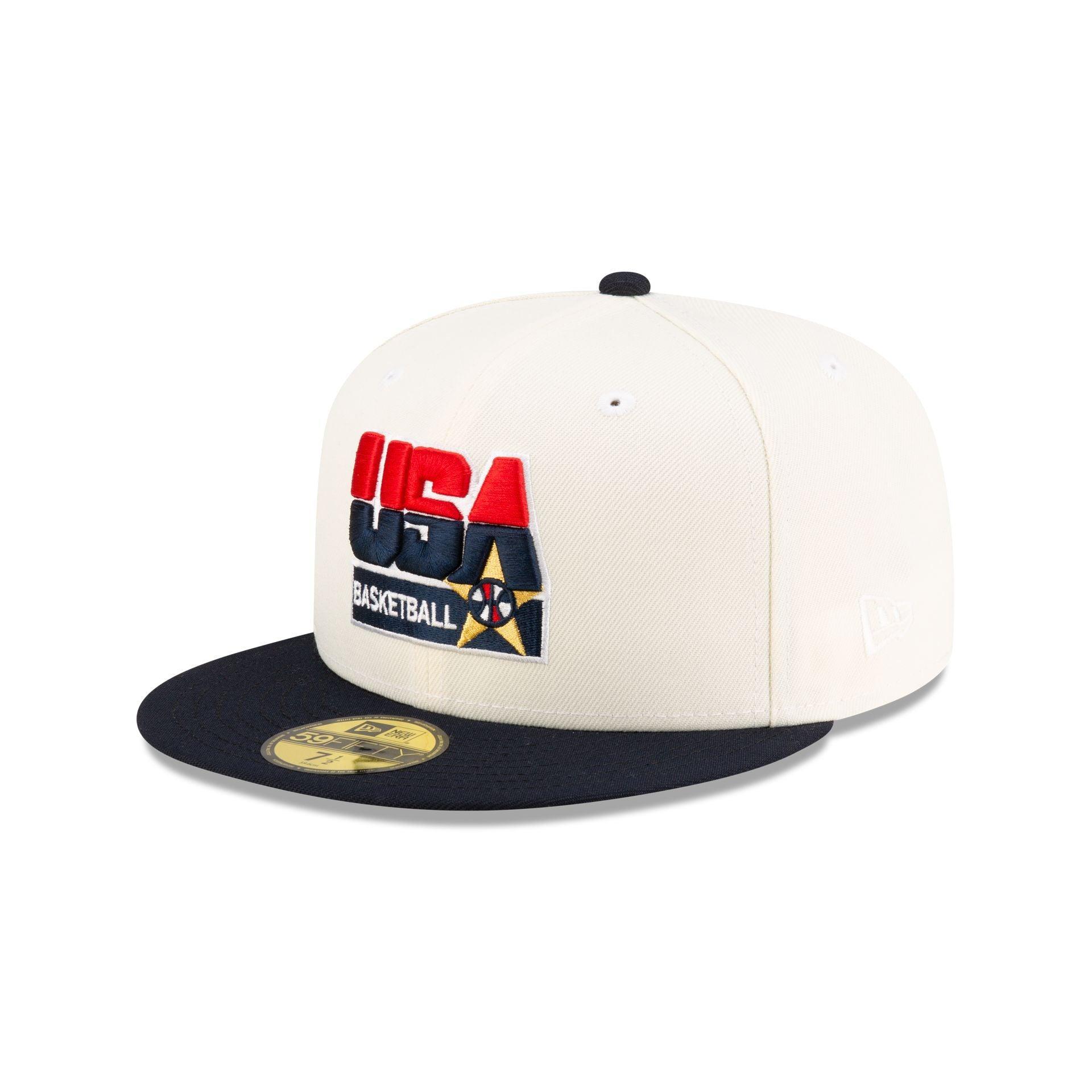 Dream Team Chrome White 59FIFTY Fitted Hat Male Product Image