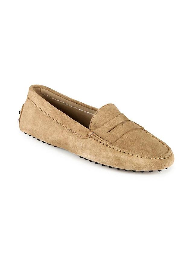 Womens Gommini Leather Driving Loafers Product Image