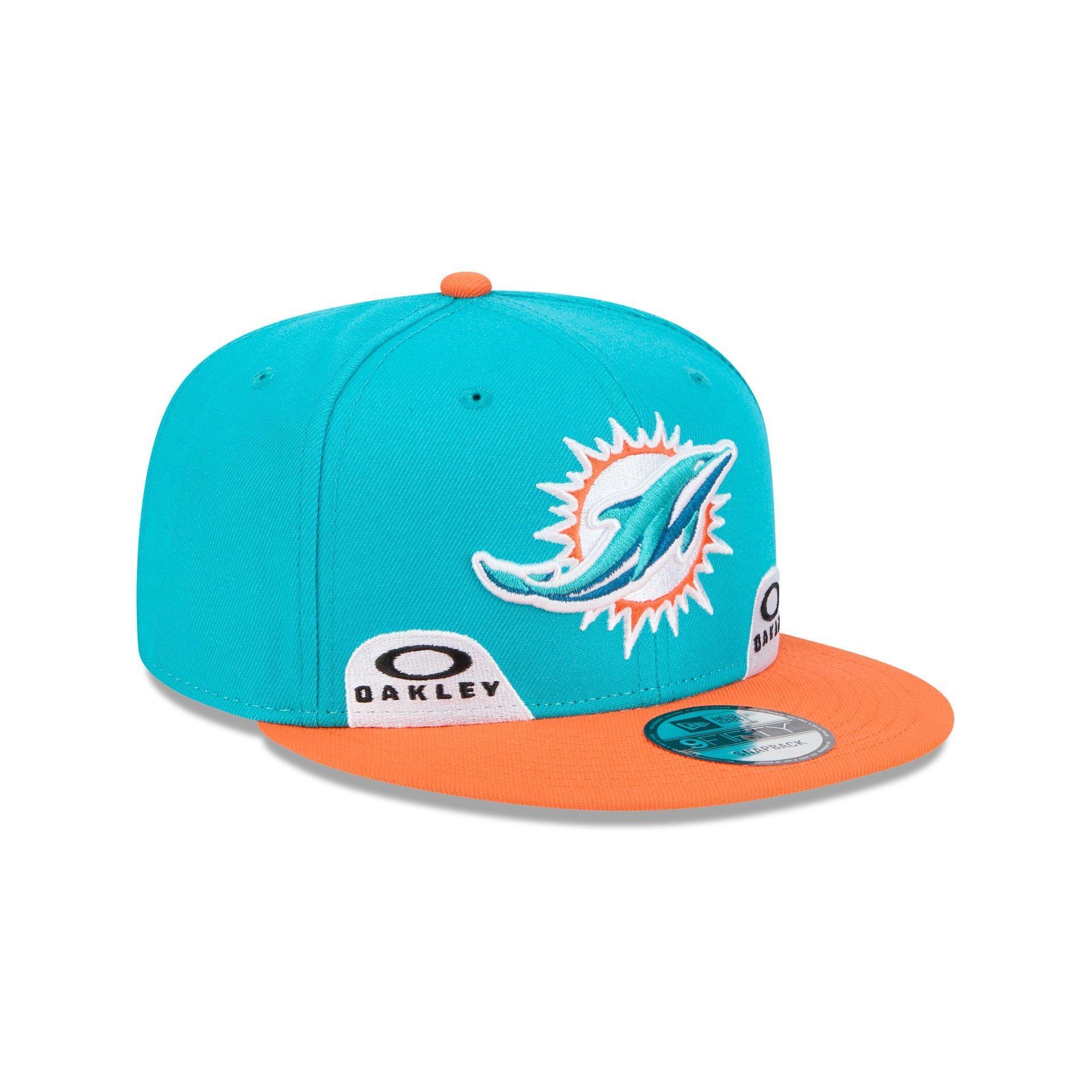 Oakley x Miami Dolphins 9FIFTY Snapback Hat Male Product Image