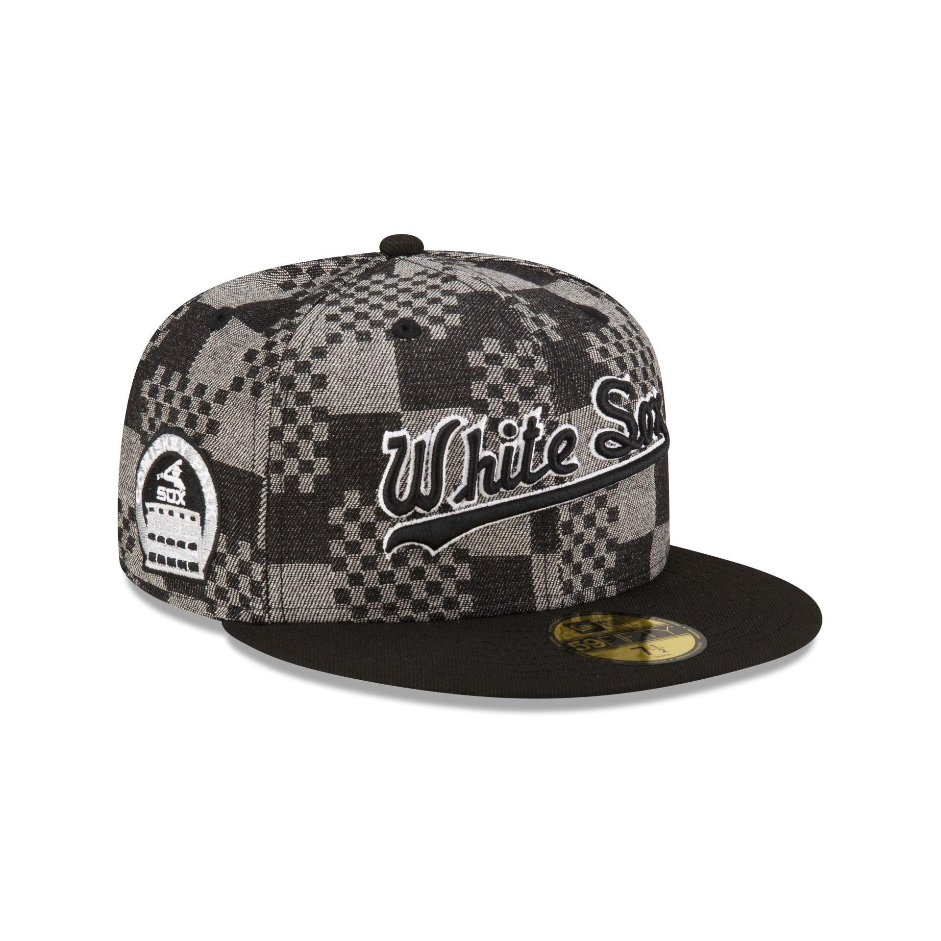 Chicago White Sox Pattern Denim 59FIFTY Fitted Hat Male Product Image